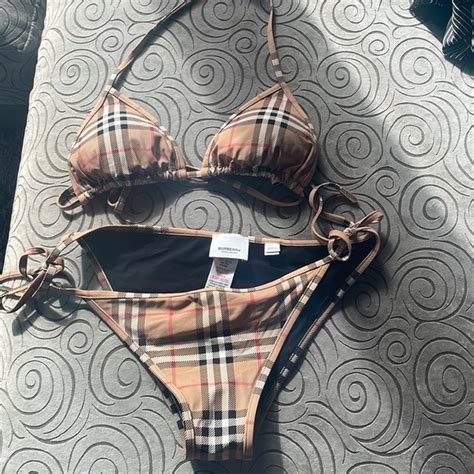 burberry two piece|Burberry bikini vintage.